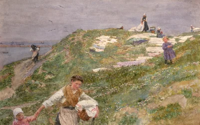 Leinenbleiche - Le Portel, vor 1896